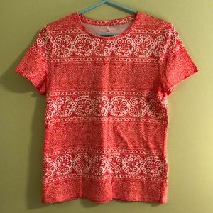 Coral Medallion Tee